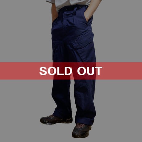 【USED】90'S-00'S BRITISH ARMY ROYAL NAVY COMBAT TROUSERS  (② SMIT H.OW)