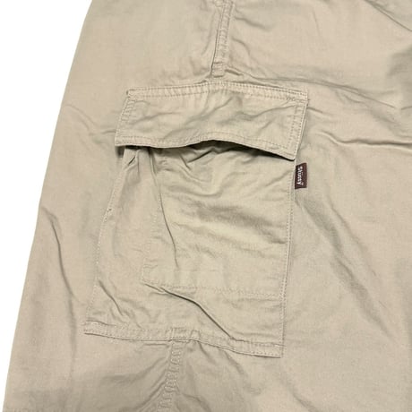 【USED】90's-00's STUSSY Cargo Shorts Beige