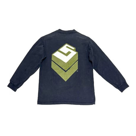 【USED】90's-00's STUSSY × Wtaps "LttlVngrd" L/S T-SHIRT