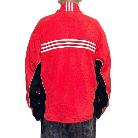 【USED】90's adidas SOCCER FLEECE TRACK JACKET