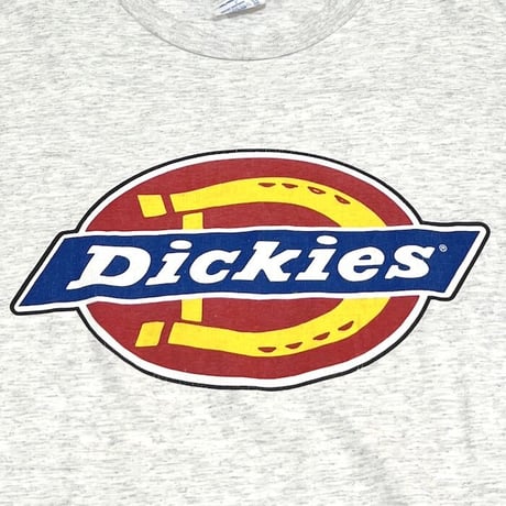【USED】90'S DICKIES LOGO T-SHIRT MADE IN U.S.A.