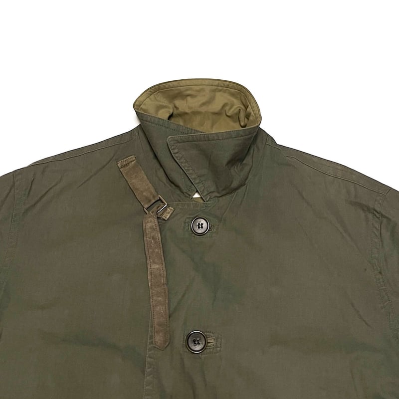 USED】HELMUT LANG 1999 LINE PAINT FIELD COAT KH USED】HELMUT LANG 1999 LINE PAINT FIELD COAT KH
