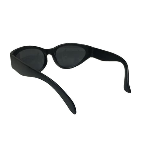 【DEAD STOCK】90'S MATTE BLACK GLASSES