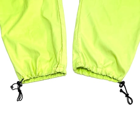 【USED】00'S ADIDAS NEON YELLOW EASY PANTS