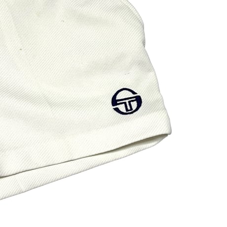 【USED】70's-80's Sergio Tacchini TENNIS SHORTS WHITE