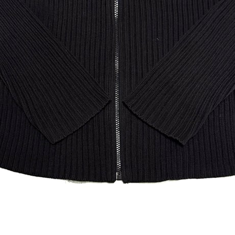 【USED】90's-00's CK Calvin Klein Jeans Cotton Drivers Knit Jacket Made in U.S.A.