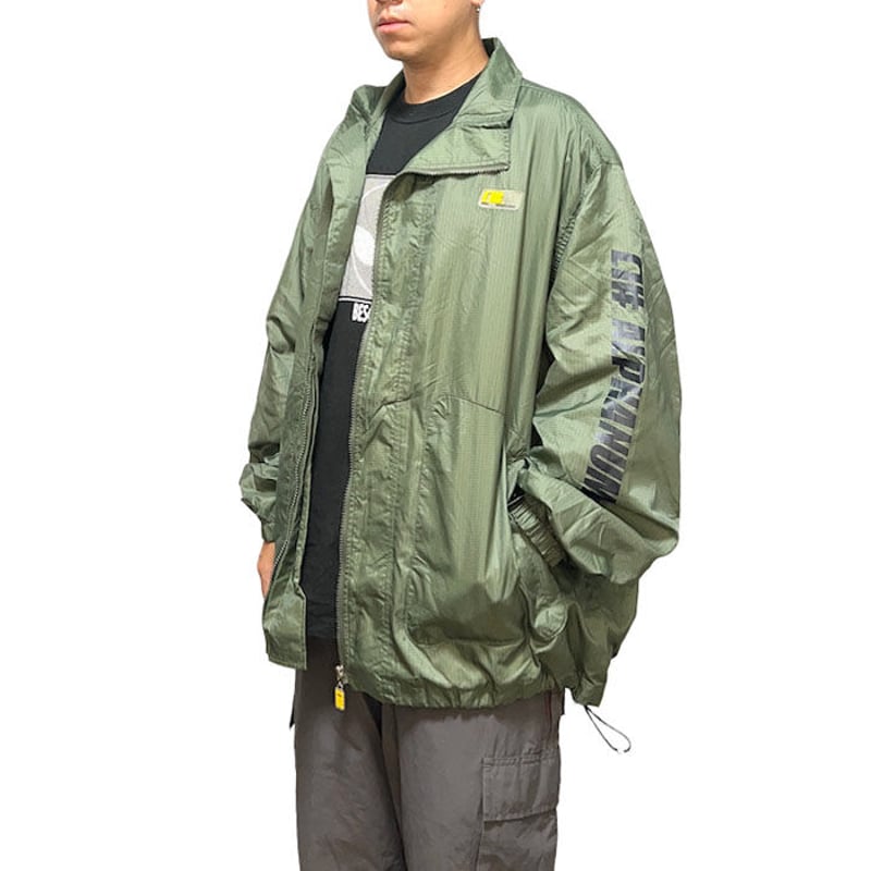 USED】90'S-00'S ALPHANUMERIC NYLON JACKET | KON USED】90'S-00'S ALPHANUMERIC NYLON JACKET | KON
