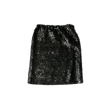 【USED】80'S SPANGLES TIGHT SKIRT