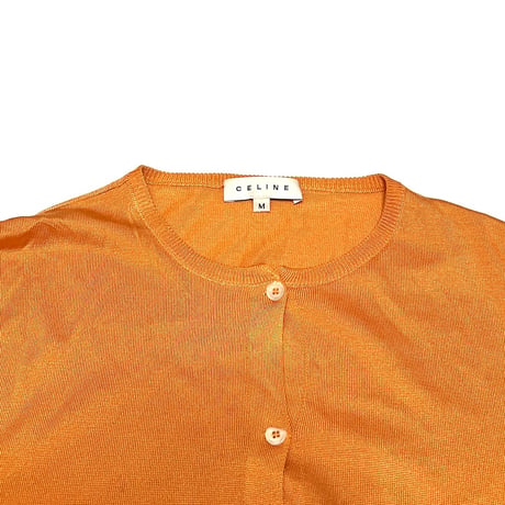 【USED】90's-00's CELINE SILK CARDIGAN