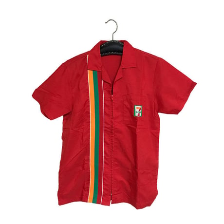【USED】00'S 7-ELEVEN STAFF SHIRT