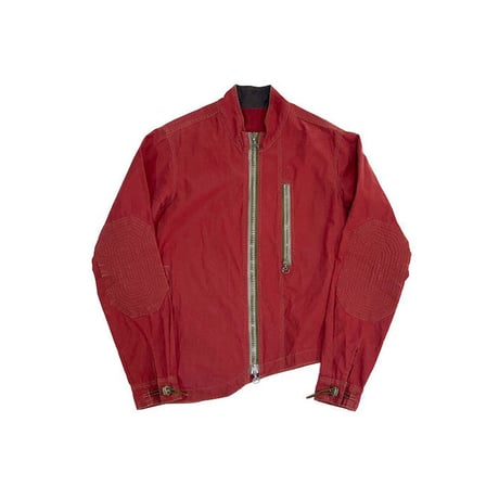 【USED】MAHARISHI 1999AW ASYMMETRY BIKER SHIRT JACKET