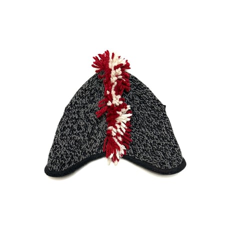 【USED】00's Eisbär "Mohawk Warrior" Alpine Knit Earflap Beanie