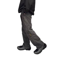 【USED】90's-00's STUSSY Ventilation Utility Pants Gray