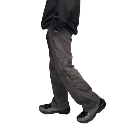 【USED】90's-00's STUSSY Ventilation Utility Pants Gray