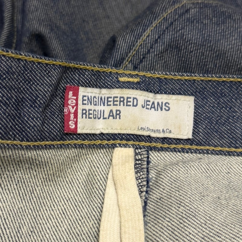 USED】00's Levi's Engineered Jeans 3D Twisted C