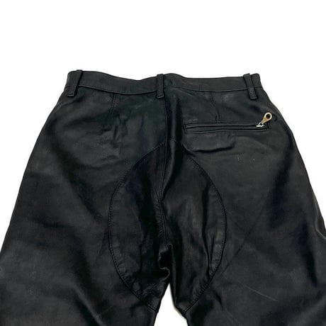 【USED】90'S GRIFFIN LEATHER PANTS MADE IN ENGLAND