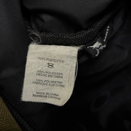 【USED】00's Oakley Tactical Field Gear Backpack "SI242-0" Olive/Black