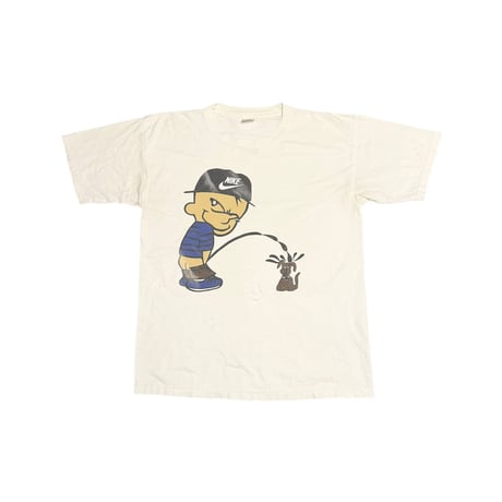 【USED】90's NIKE BOY PEEING T-SHIRT