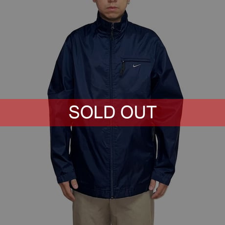 【USED】00's NIKE LINE DESIGN ZIP JACKET