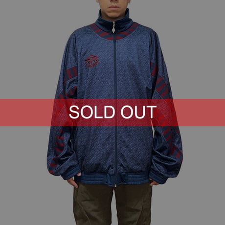 【USED】90'S OLD UMBRO PRO TRAINING FULL PATTERN TRACK JACKET