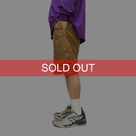 【USED】00'S STUSSY UTILITY POCKET NYLON SHORTS