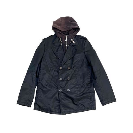 【USED】00'S NEIL BARRETT 3-WAY PARKA × PEA COAT