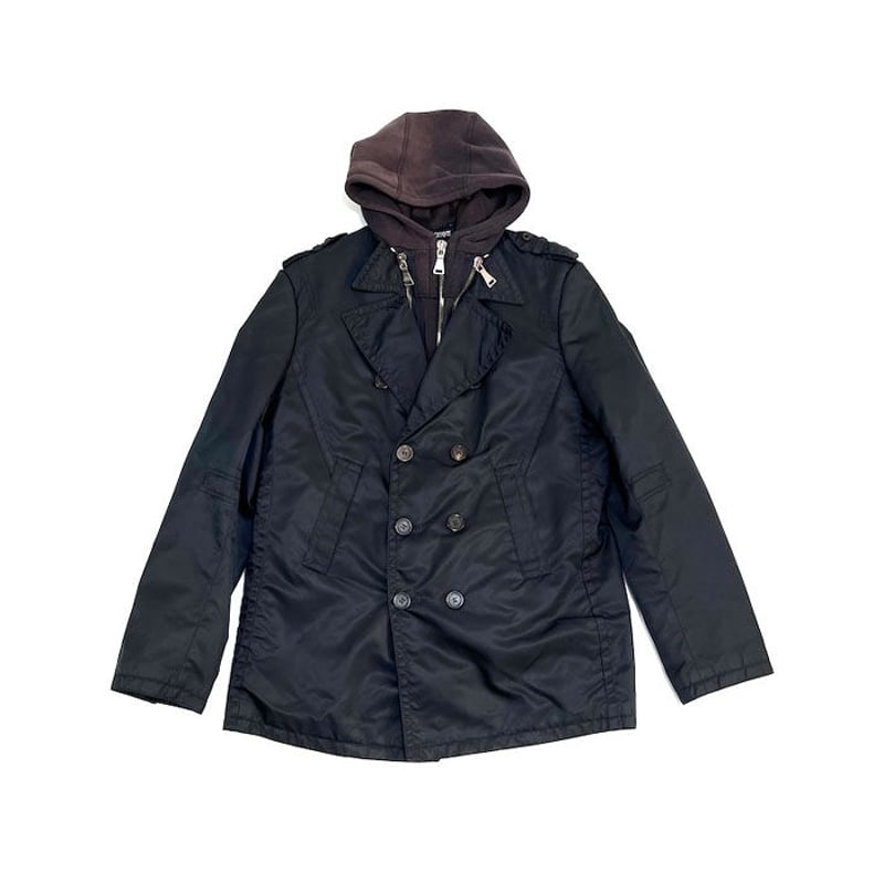USED】00'S NEIL BARRETT 3-WAY PARKA × PEA COAT USED】00'S NEIL BARRETT 3-WAY PARKA × PEA COAT