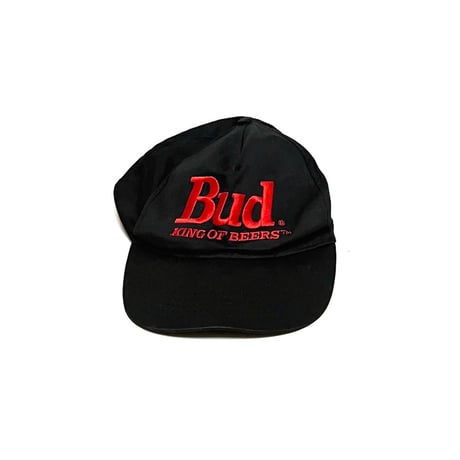 【USED】90's Bud KING OF BEERS EMBROIDERED CAP
