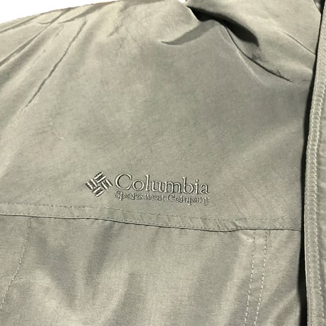 【USED】00'S COLUMBIA OVERSIZED DOWN JACKET WITH FUR HOOD
