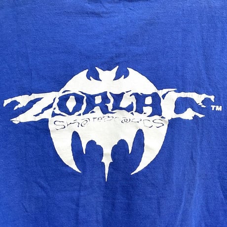【USED】90'S  ZORLAC T-SHIRT ONEITA BODY