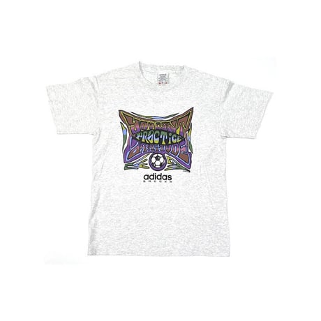 【USED】90'S ADIDAS SOCCER T-SHIRT