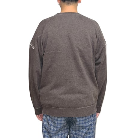 【USED】00's NIKE SWEATSHIRT BROWNGRAY