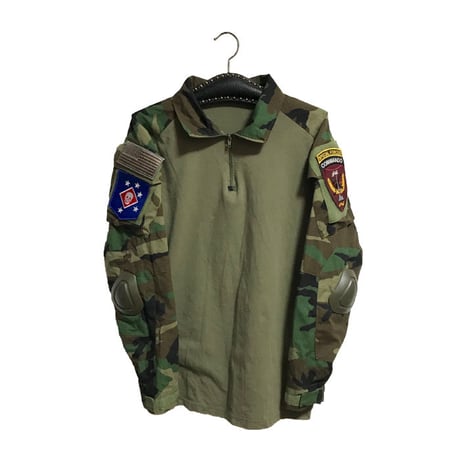 【USED】U.S COMBAT SHIRT WITH ELBOW PADS