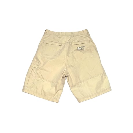 【USED】00's STUSSY × SURPLUS COTTON NYLON SHORTS