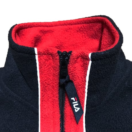 【USED】90'S  FILA FLEECE PULLOVER