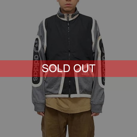 【USED】90'S ADIDAS DEFORMED TRACK JACKET
