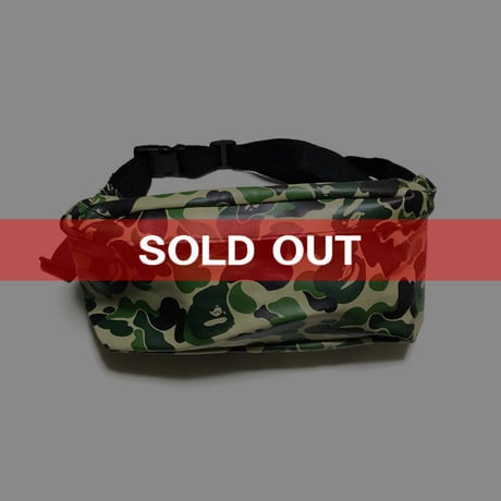 【USED】A BATHING APE CAMO BAM BAG