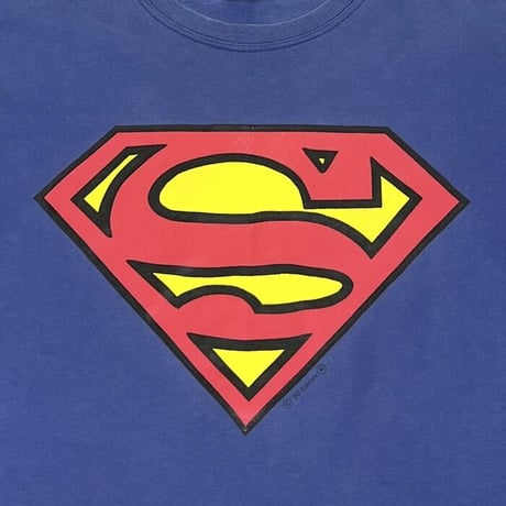 【USED】90'S-00'S LANDS' END SUPER MAN T-SHIRT