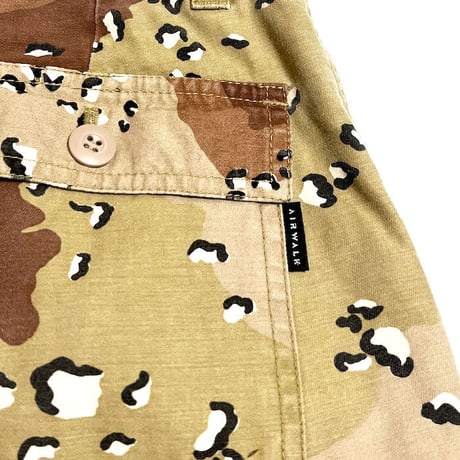 【USED】00'S AIRWALK DESERT CAMO CARGO SHORTS