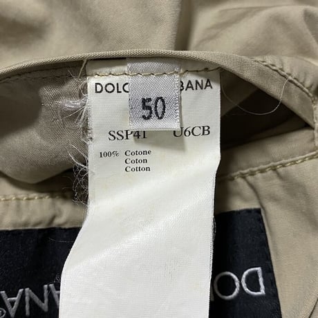 【USED】DOLCE & GABBANA 2003SS PARACHUTE JACKET