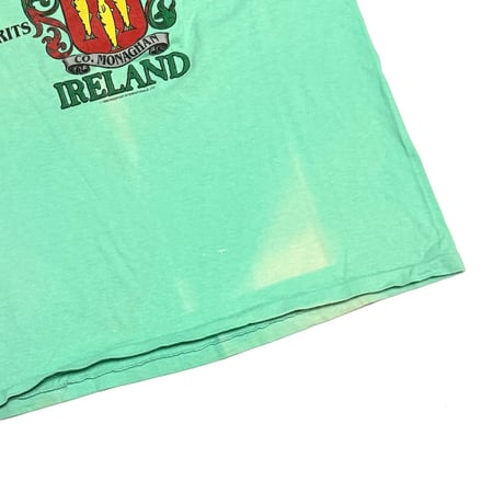 【USED】80's KANE'S SPIRITS STOUTS IRELAND T-SHIRT