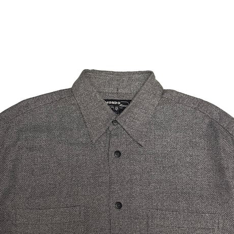 【USED】90's MONDO di Marco Textured Basket Weave Shirt