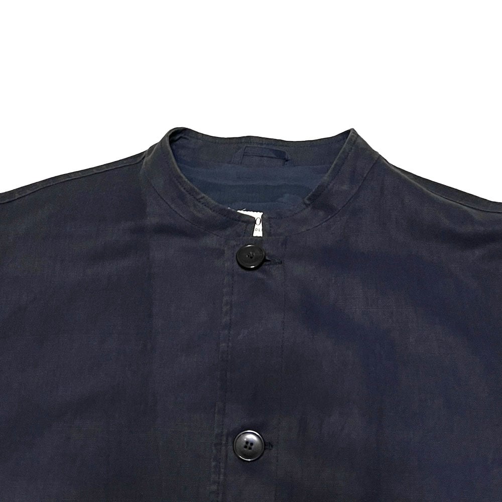 超希少　90s GIORGIO ARMANI マオカラージャケット　リネン 超希少90s GIORGIO ARMANI マオカラージャケットリネン