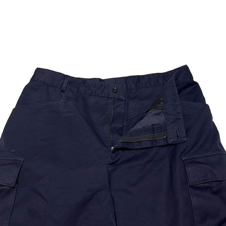 【USED】FRENCH WORK CARGO PANTS ROYAL BLUE