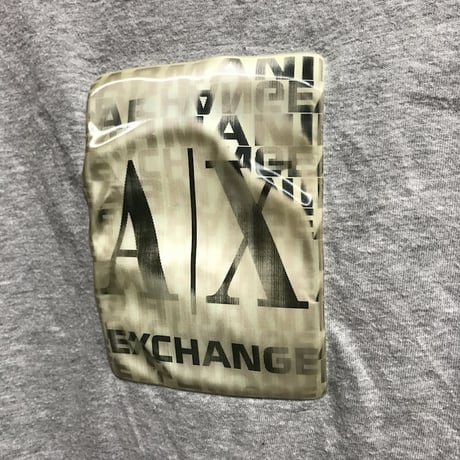 【USED】00'S ARMANI EXCHANGE HOLOGRAM T-SHIRT
