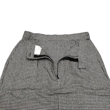 【USED】80'S MY MICHELLE HOUNDSTOOTH SKIRT