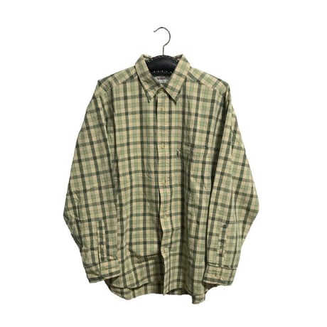 【USED】00'S  VISION CHECK SHIRT