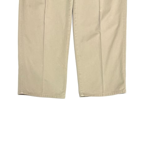 【USED】80's-90's Polo by Ralph Lauren Two-Tuck Chino Trousers Made in USA