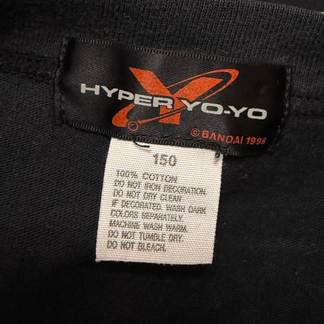 【USED】90's HYPER YO-YO Super Spinner 1998 Promo T-shirt