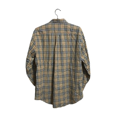 【USED】90'S BURBERRYS NOVA CHECK B.D SHIRT